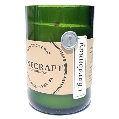 Winecraft Recycled Wine Bottle Candle