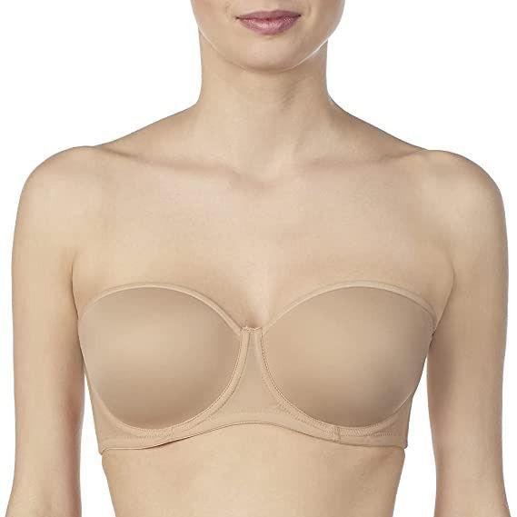 Paramour Women's Marvelous Side Smoother Seamless Bra - Buff Beige 34DD