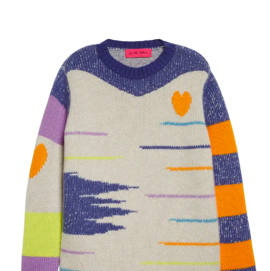 Love N Stripes Cashmere Sweater