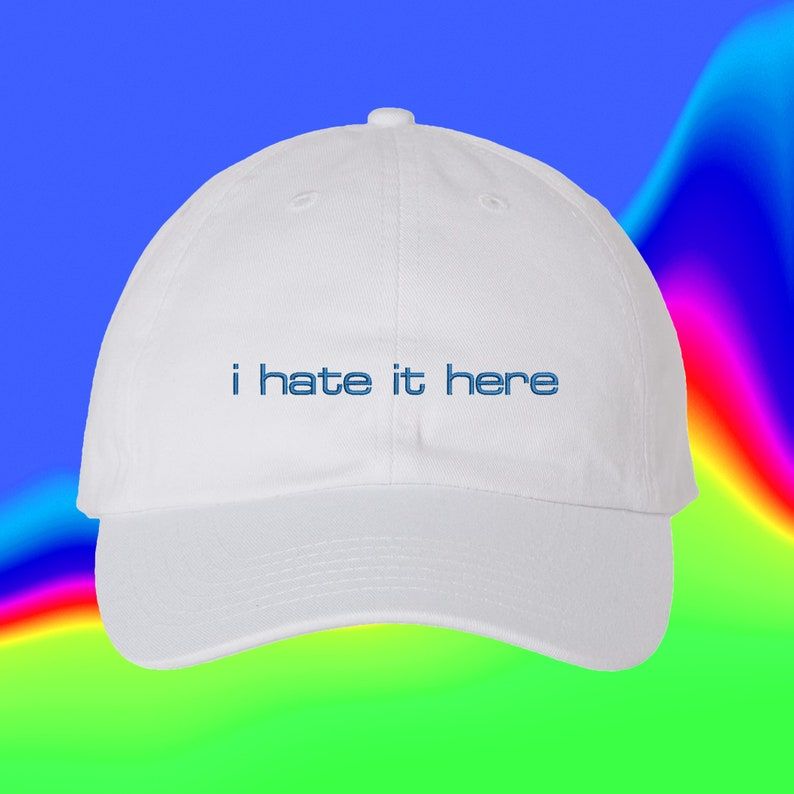 I Hate It Here Pro Womens Rights Embroidered Dad Cap