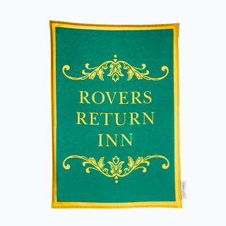 Corrie official Rovers Return tea towel