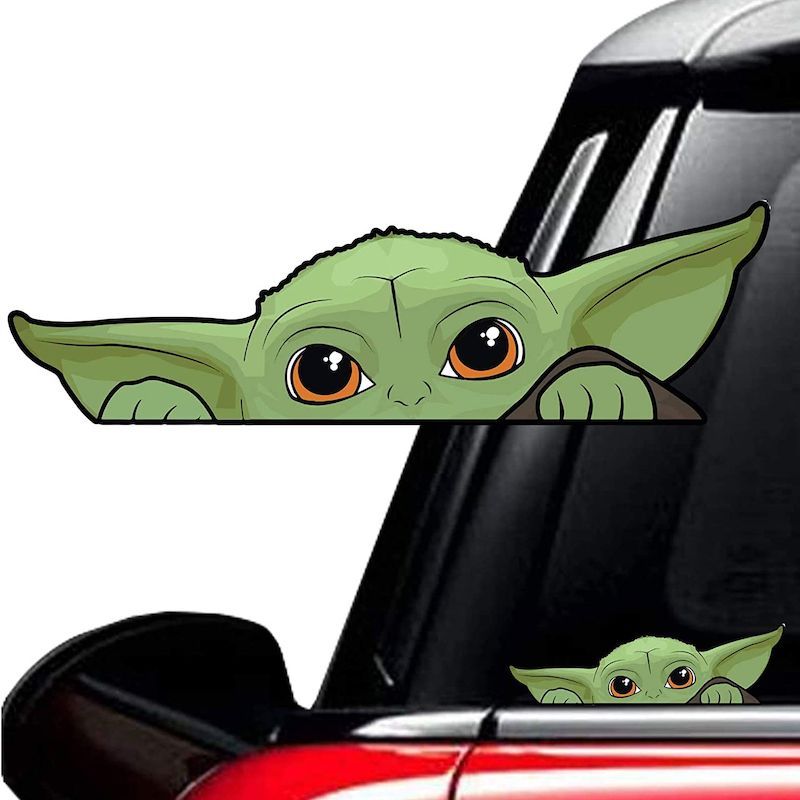 Baby Yoda Car Decals