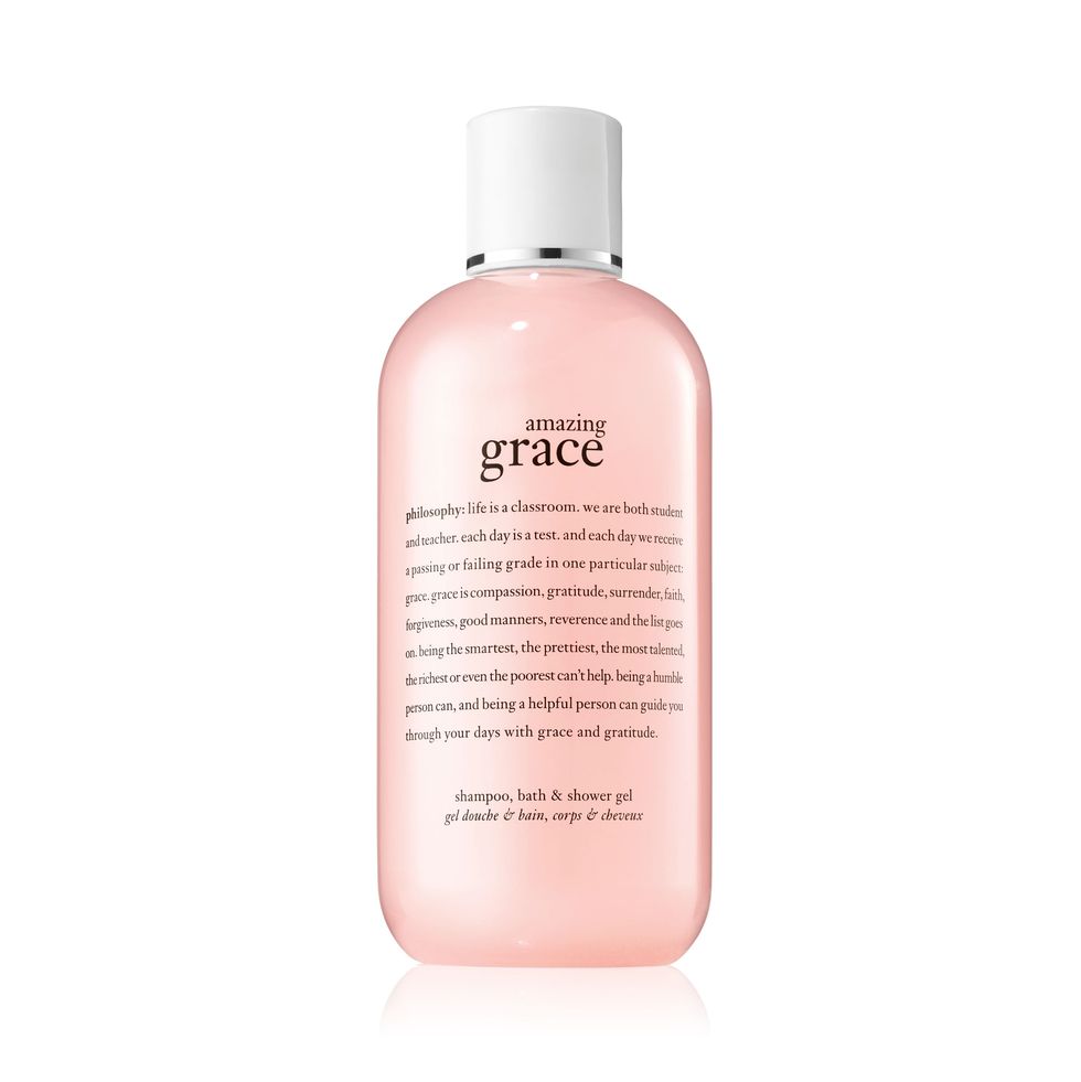 Amazing Grace shampoo, shower gel and shower gel