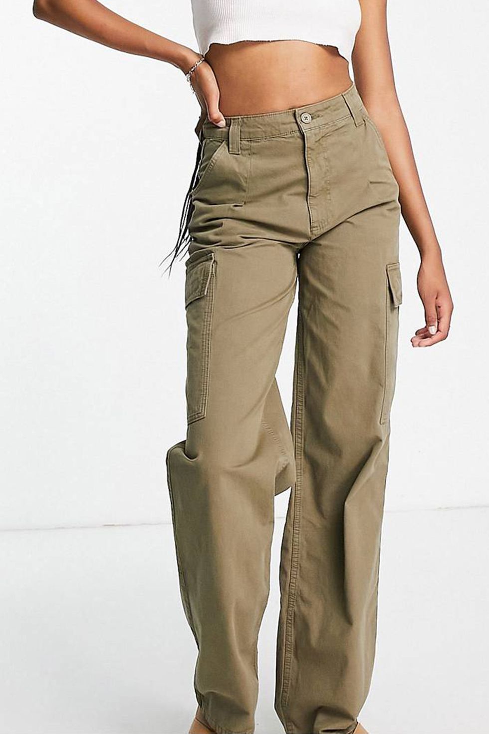 ASOS Design Slim Cargo Pants with Multipockets