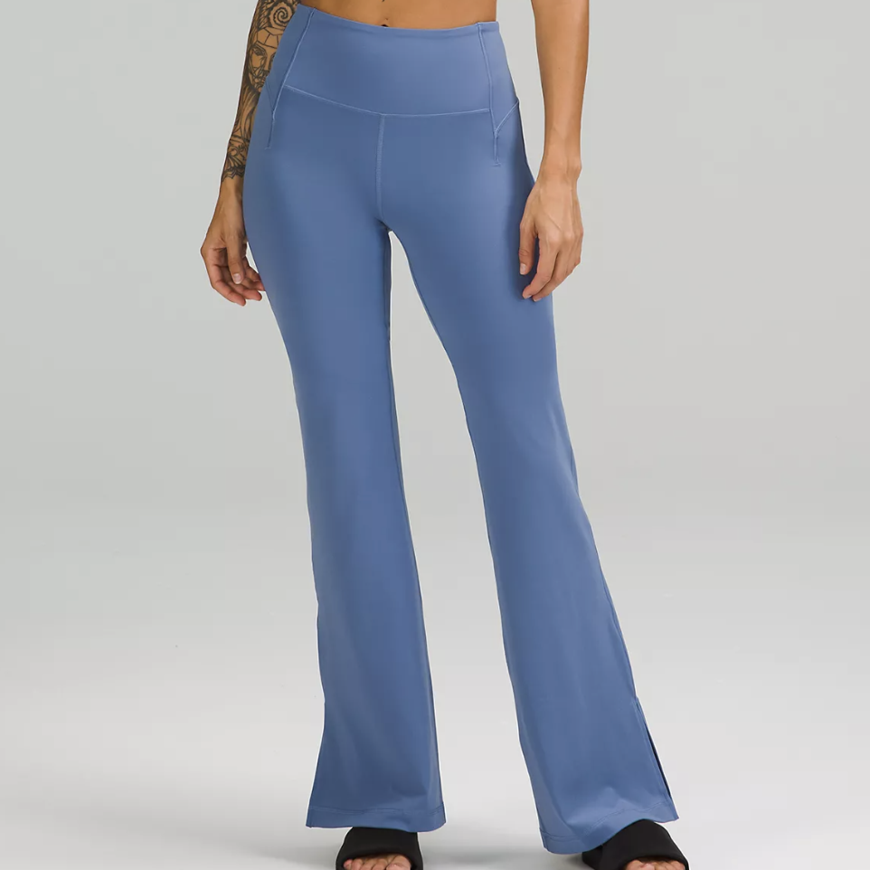 Lululemon Pants Size 6 Womens Blue Limitless Split Set Pant Back