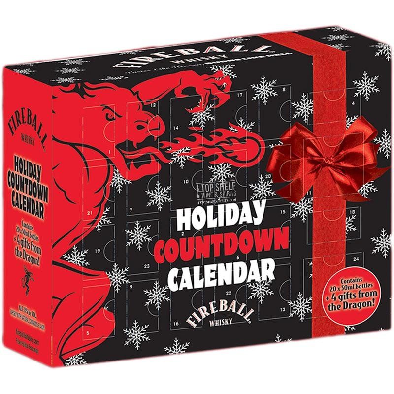 Fireball Whisky Holiday Countdown Calendar 50ml