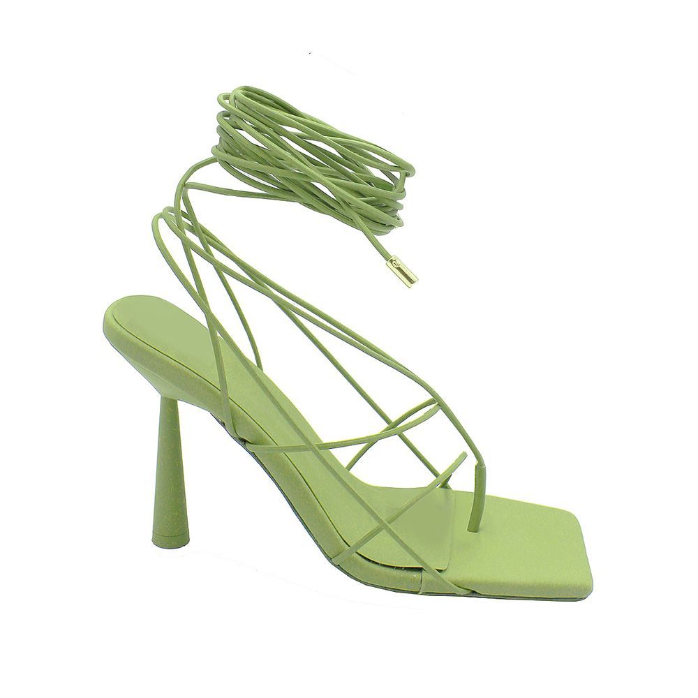 Short Lace Up Sandal