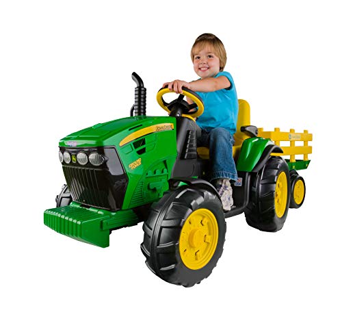 Ride-On John Deere Tractor