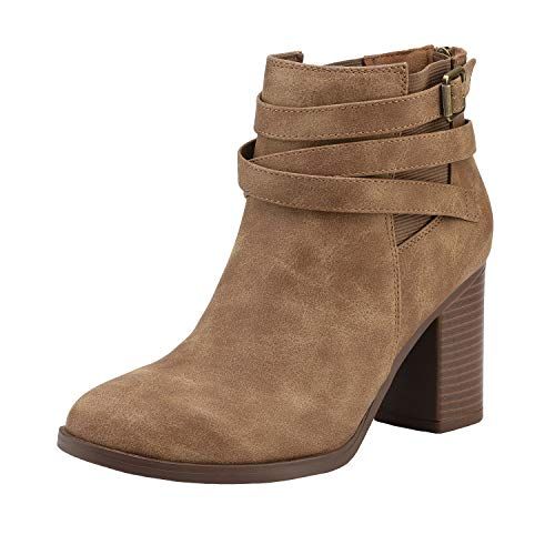 Chicago Chunky Heel Ankle Boots