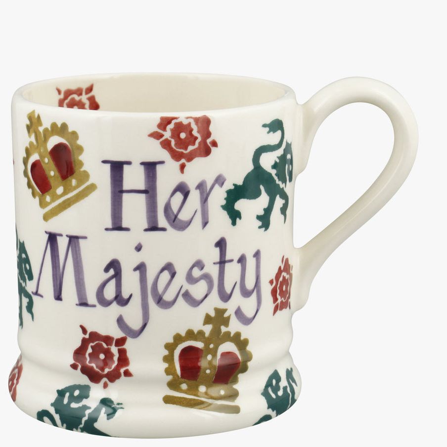 Personalised Queen Elizabeth II 1/2 Pint Mug