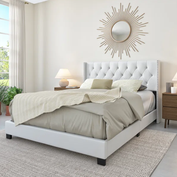 Tianna Tufted Queen Bed Frame