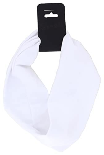  Lycra Headband in White