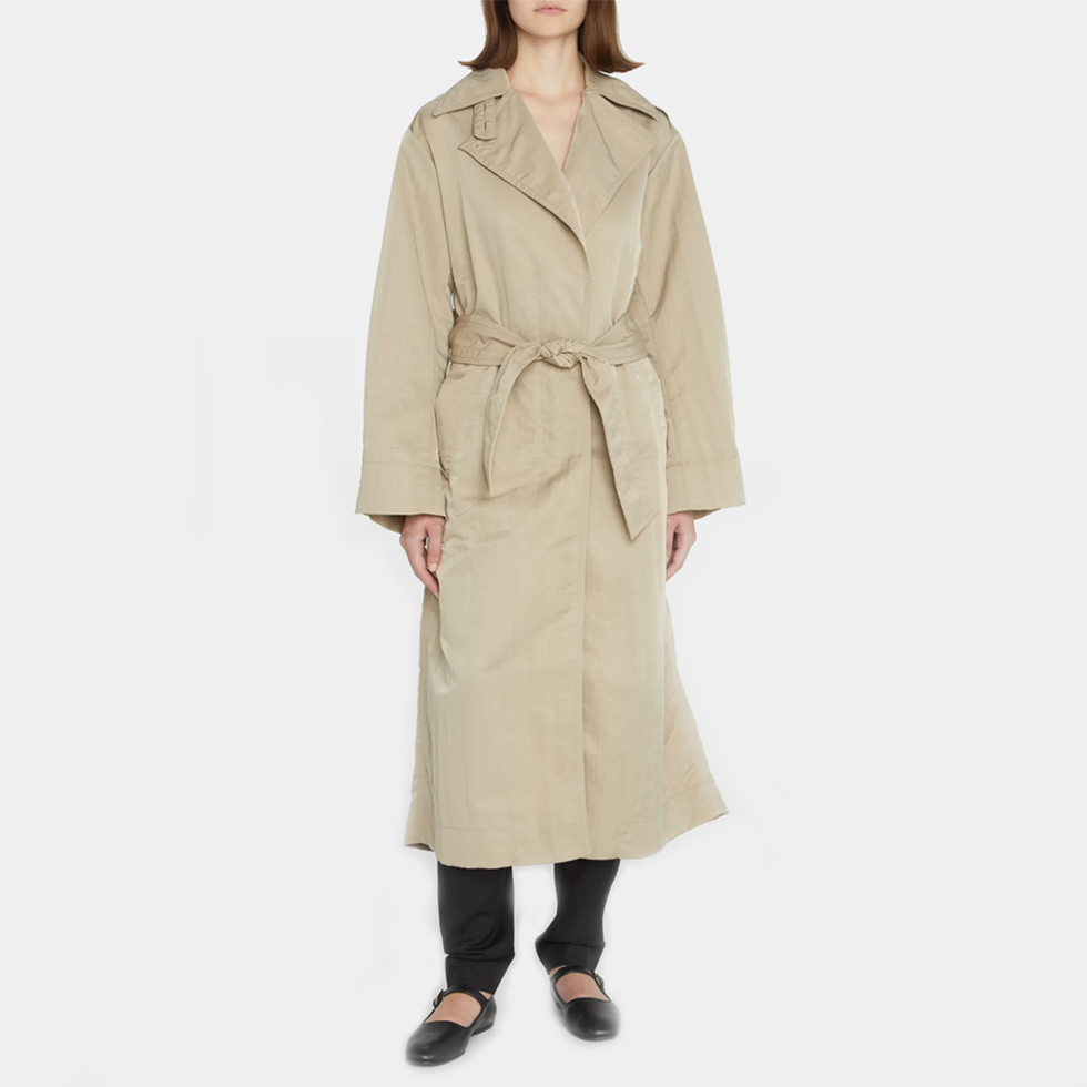 Collared Duster Trench Coat