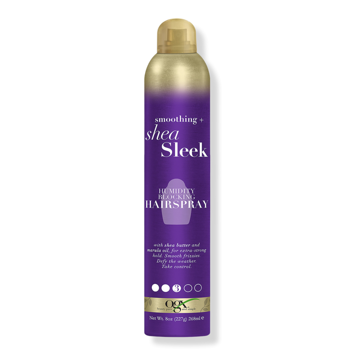 OGX Smoothing + Shea Sleek Humidity Blocking Hairspray