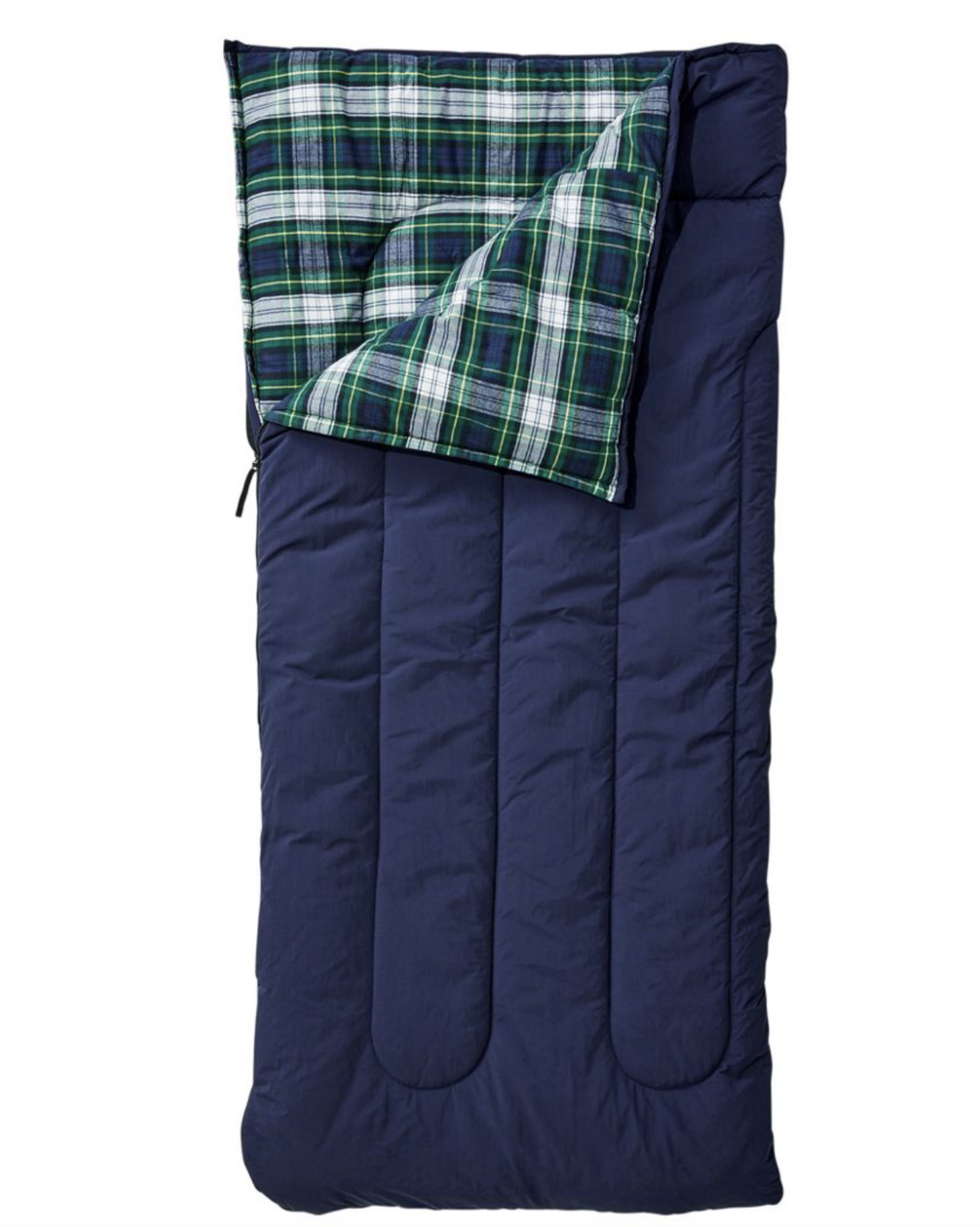 L.L.Bean Flannel-Lined Camp Sleeping Bag