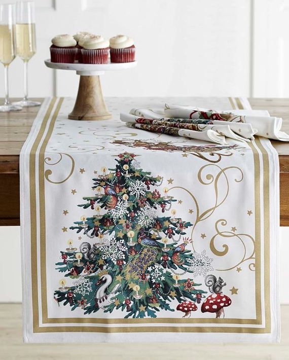 'Twas The Night Before Christmas Table Runner