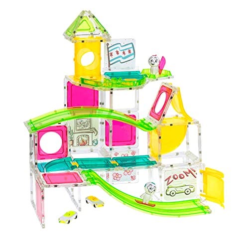 Essential Starter Set 105 Pieces Magnetic Building Blocks