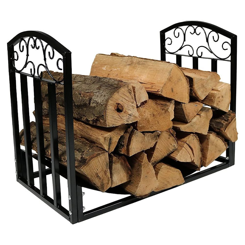 Sunnydaze 2-Foot Firewood Log Rack 
