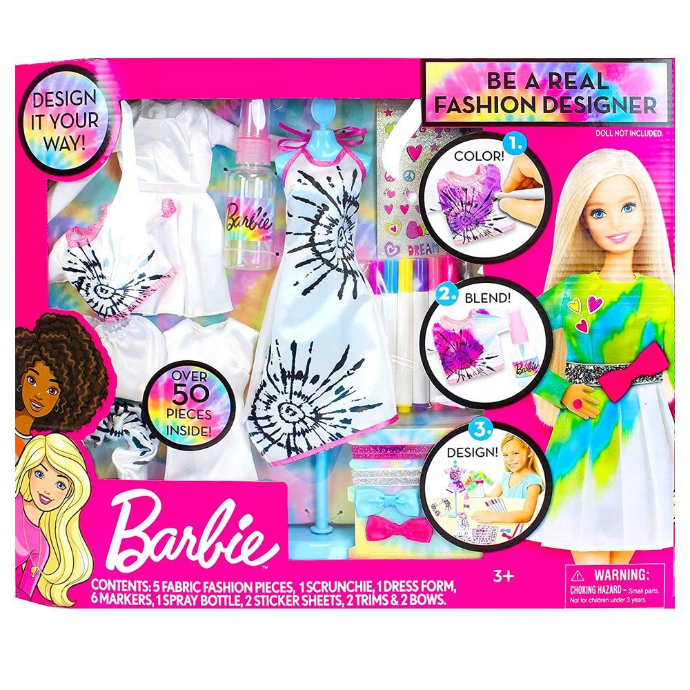 Barbie Tie-Dye —Â Be a Real Fashion Designer