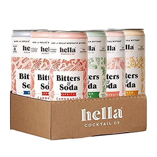 Hella Cocktail Co. Bitters & Soda Variety Pack