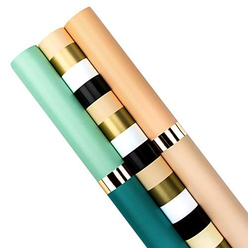 Wrapping Paper Rolls (3-Pack)