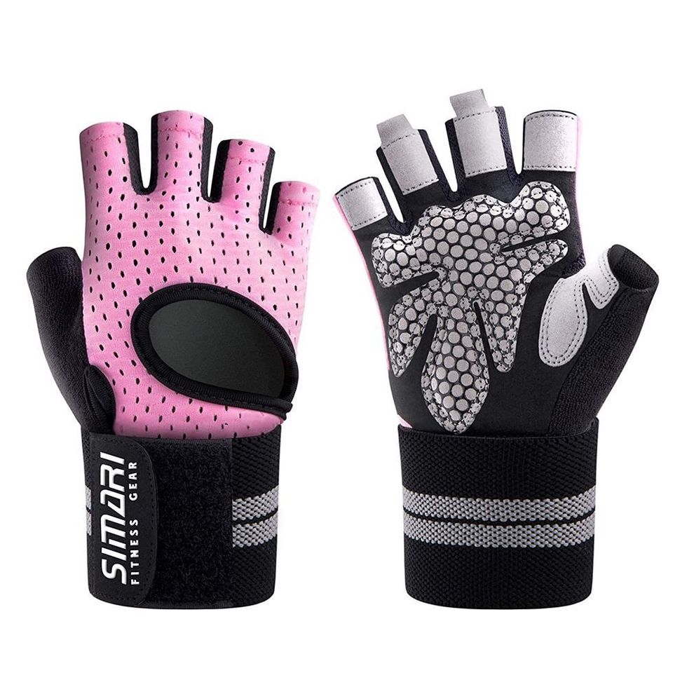 Full Finger Workout Gloves Weight Lifting Touchscreen for Men Women with  Padding, Full Hand Gym Exercise Gloves Male Female, Non Slip Fitness Gloves