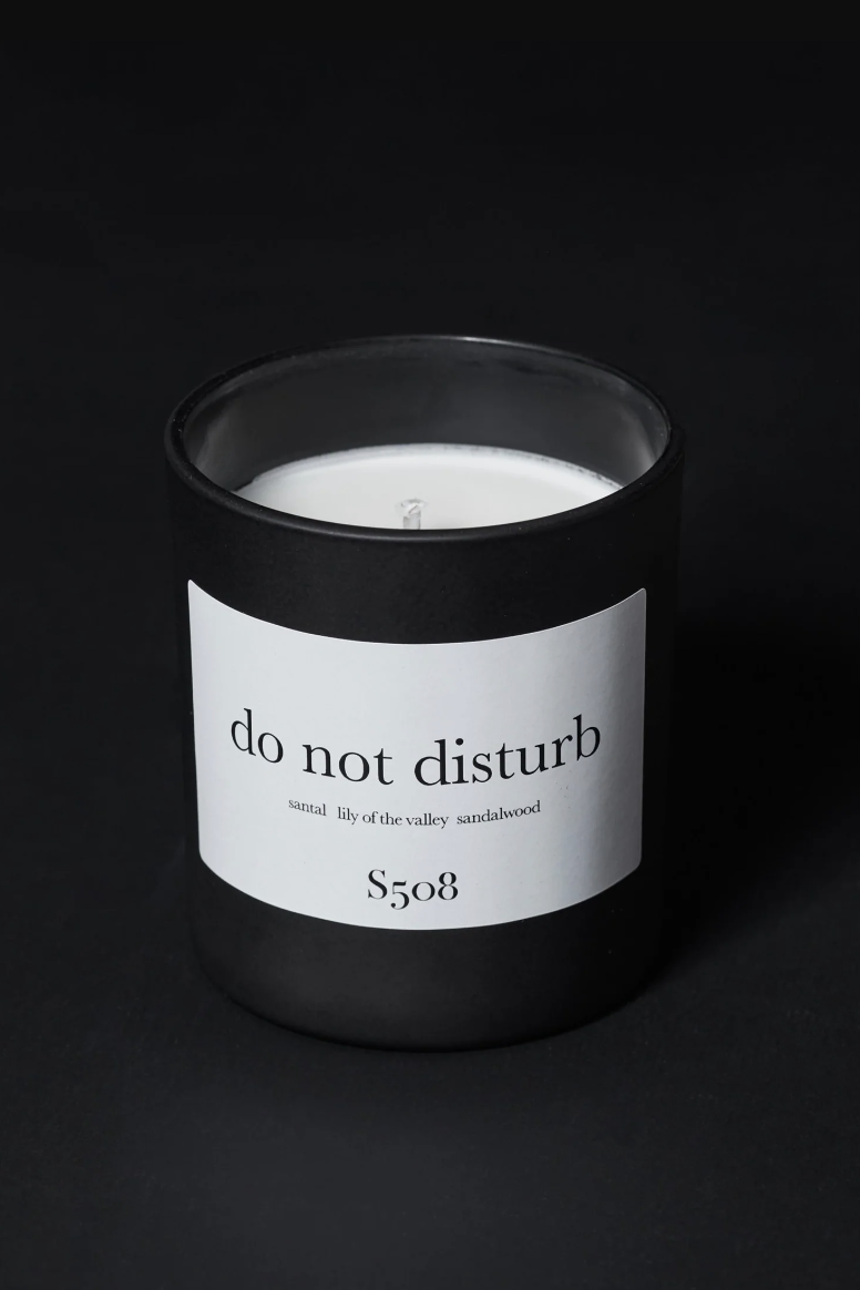 do not disturb Scented Candle