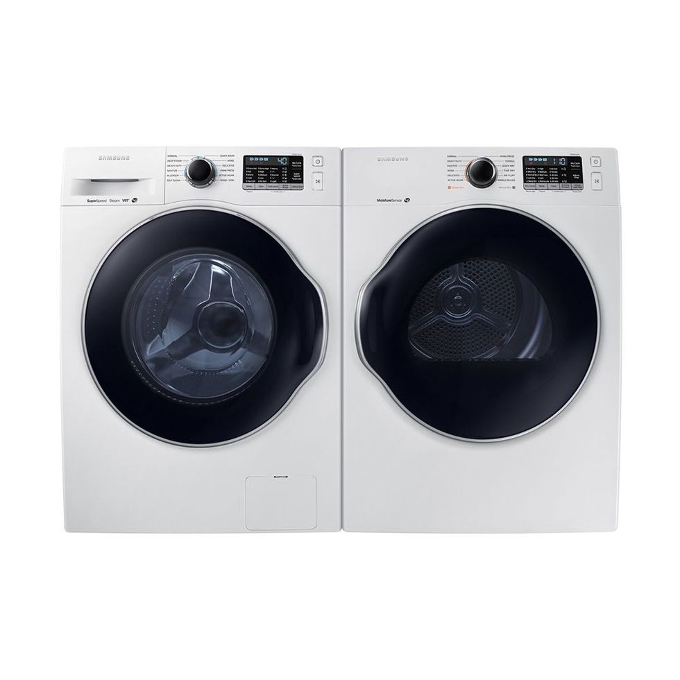 Samsung High-Efficiency White Front-Load Laundry Pair