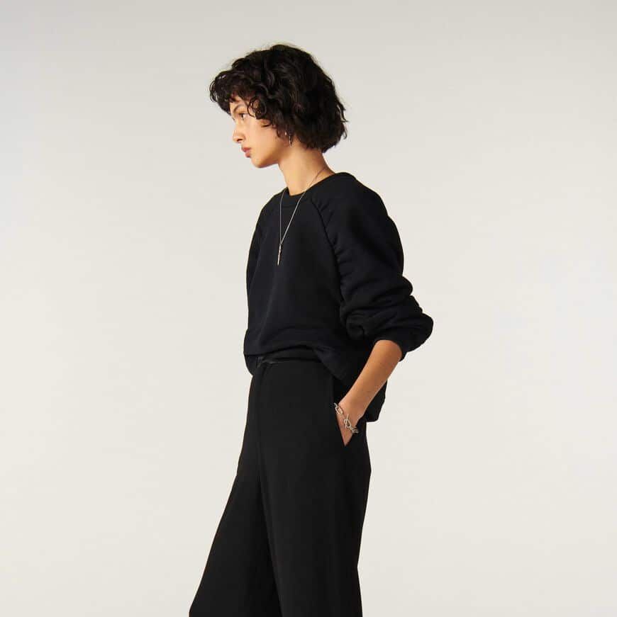 Fashion (Black)4 Colors New Women Wide Leg Palazzo Pants High