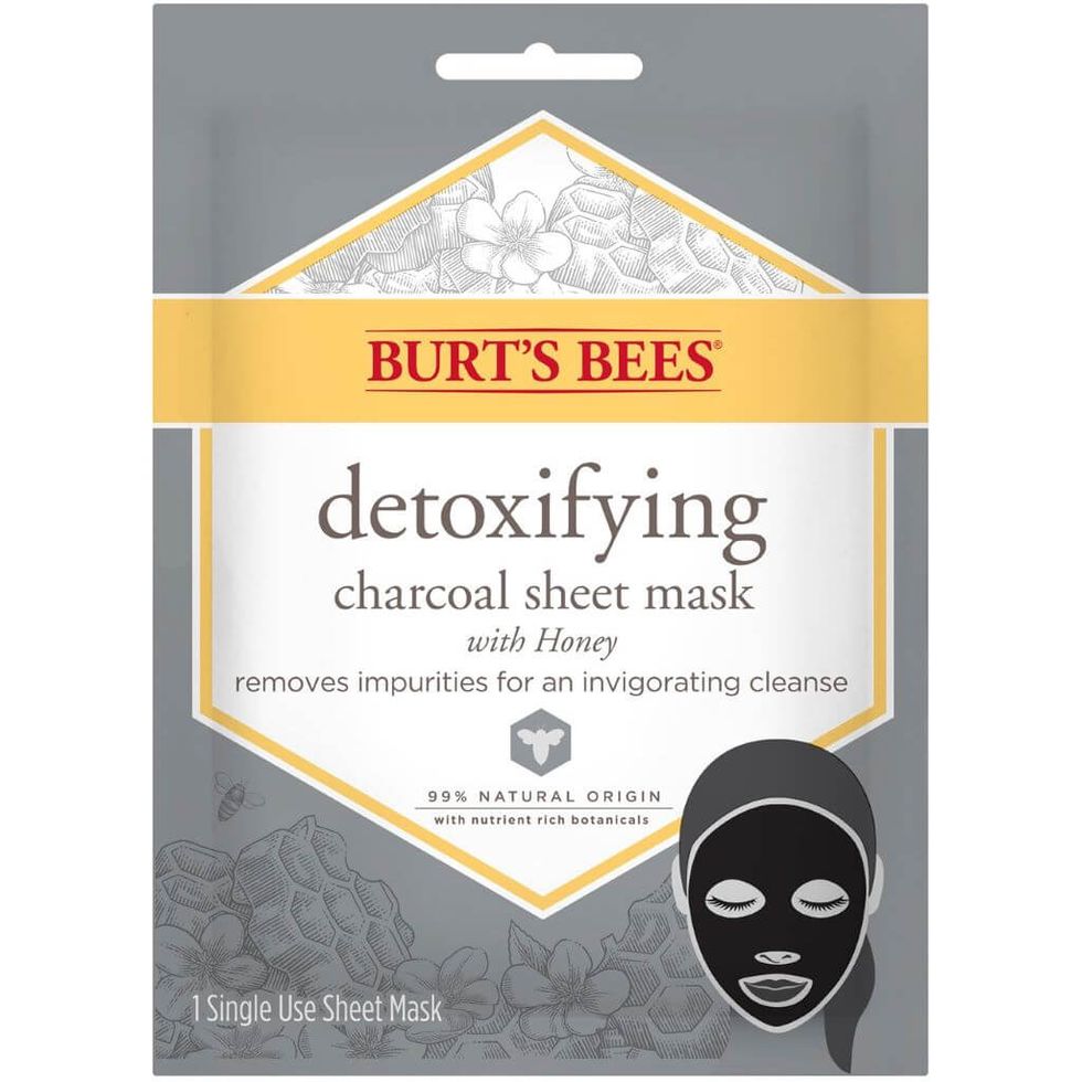 Detoxifying Charcoal Sheet Mask with Honey
