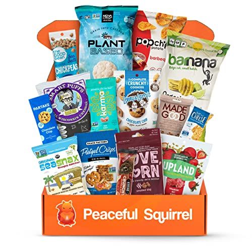 Peaceful Squirrel Healthy Crunch Snack Box