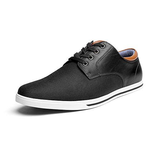 RIVERA-01 Black Oxfords Sneakers