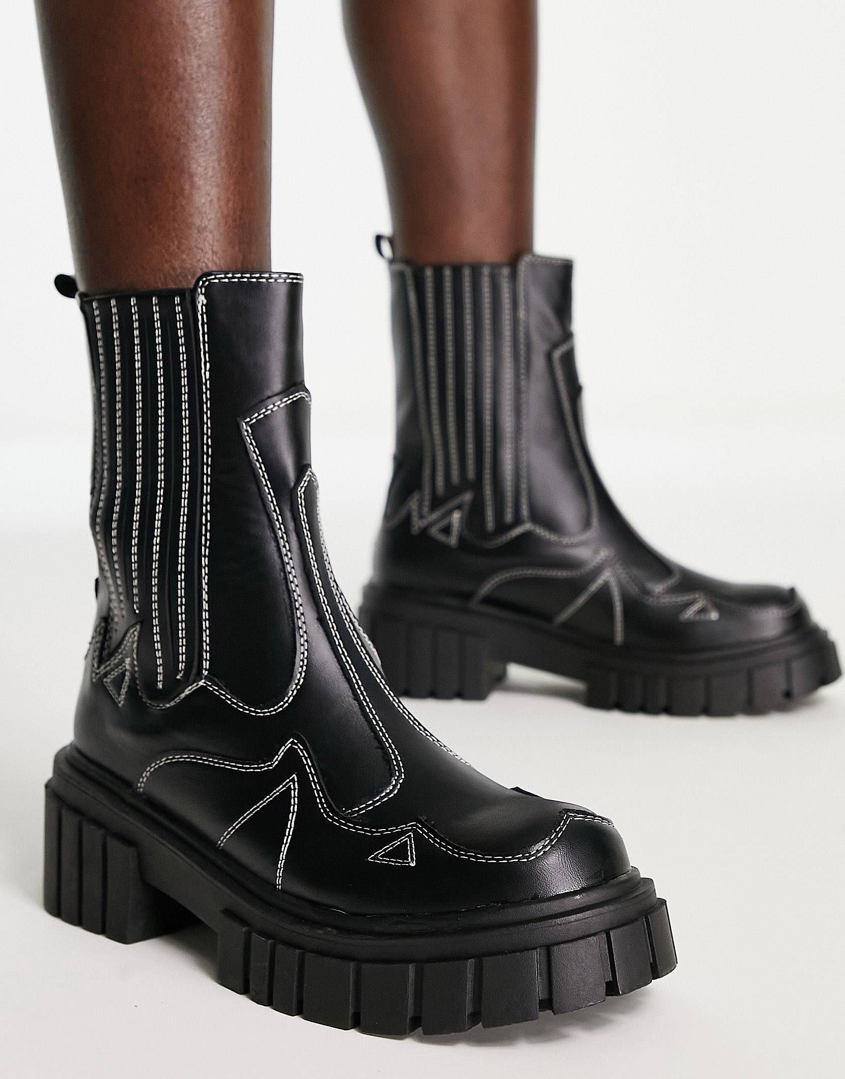 WOMEN FASHION Footwear Elegant Black 40                  EU Zara boots discount 63% 