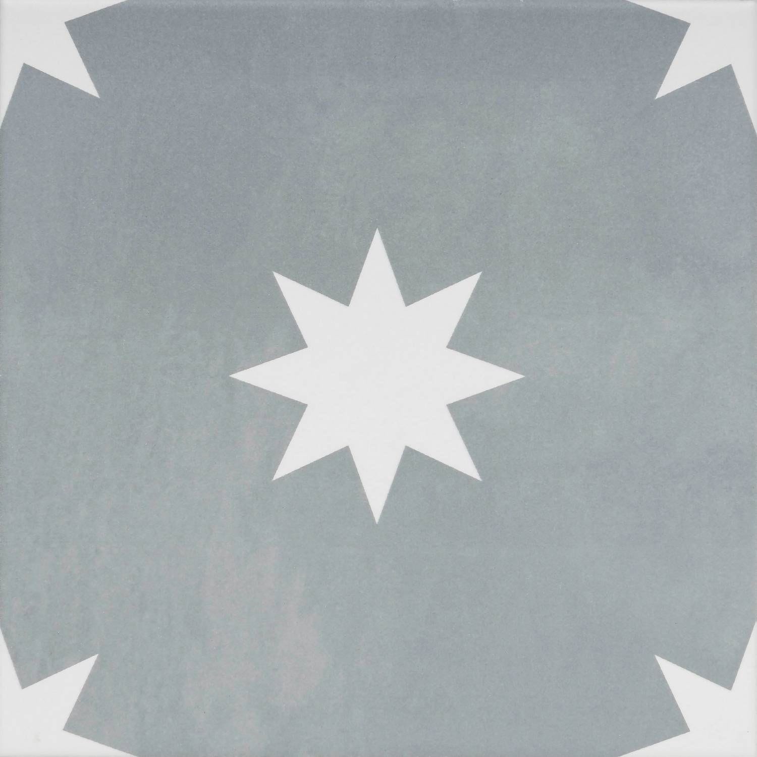 Country Living Starry Skies Chalk Grey Porcelain Tile