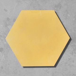 #17 Canola Yellow Hexagonal Tile