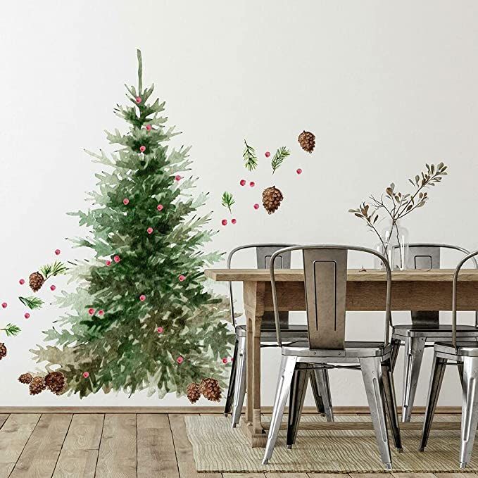 Christmas Tree Peel and Stick Wall Decals