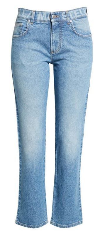 Organic Cotton and Recycled Polyester Straight-leg Jeans