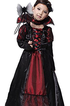 Disfraces De Halloween Para Niñas Vestido De Princesa Vampiro Ropa Fantasma  Disfraz De Capa De Vestidos Cospaly Para Niños 3-12 Años 