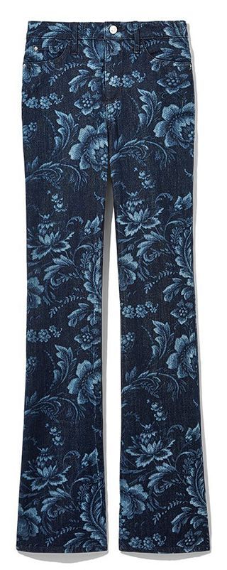 Eco Adeline Floral-print Jeans
