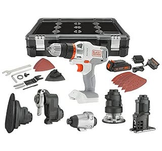 Black+Decker 20V Max Matrix 6-Tool Cordless Combo Kit Black+Decker 20V Max Matrix 6-Tool Cordless Combo Kit