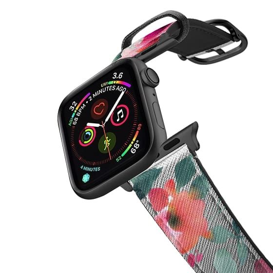 Silicone Checkered Pattern Smart Apple Watch Bands Wristband