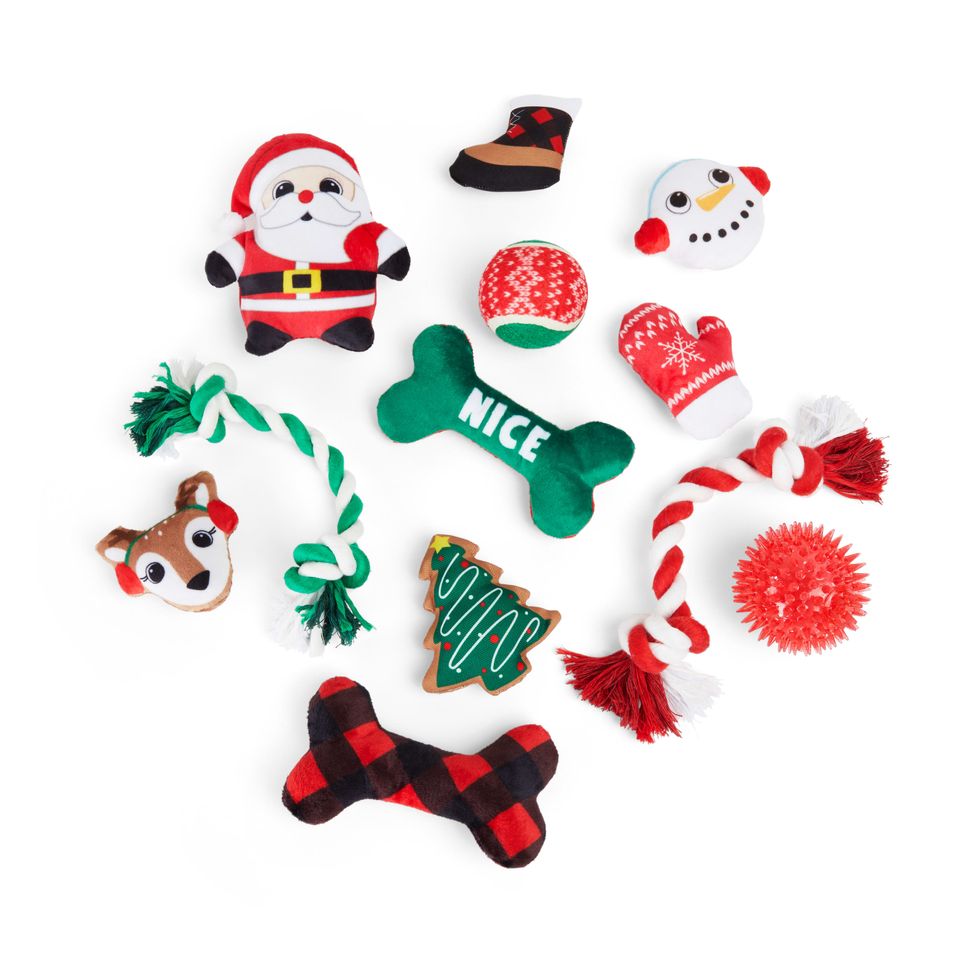 More and Merrier Big Advent Calendar Dog Toy