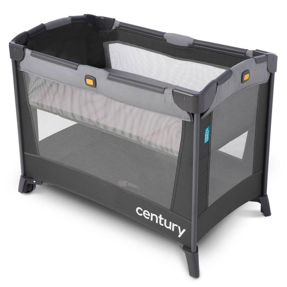 Century Travel On 2-in-1 Compact Playard with Bassinet