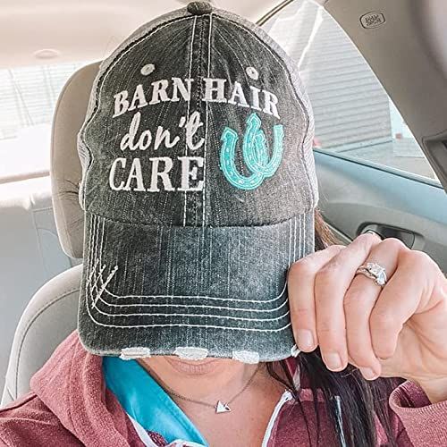 'Barn Hair Don’t Care' Baseball Cap