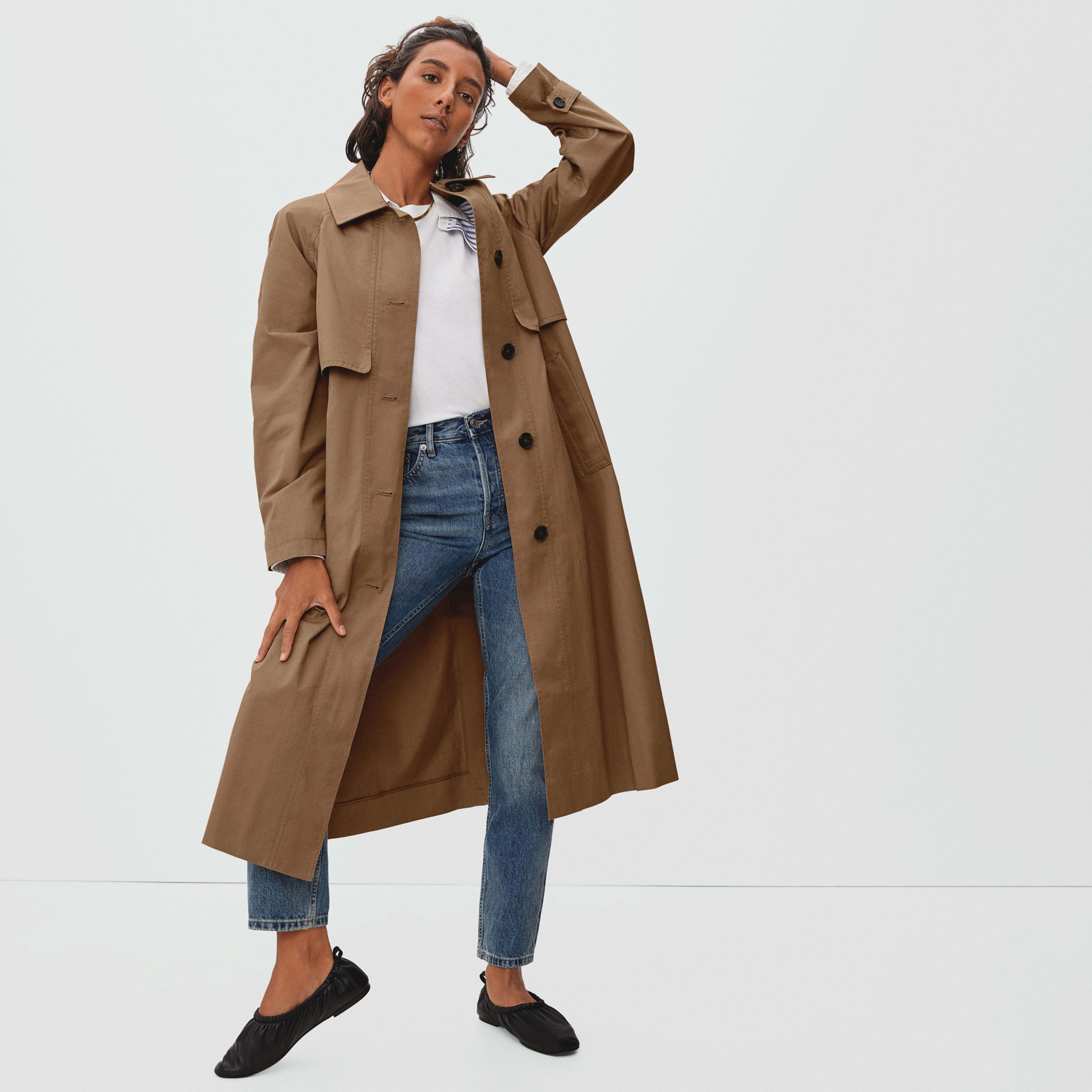 camel wool coat women