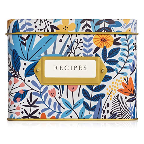 Jot & Mark Decorative Tin for Recipe Cards