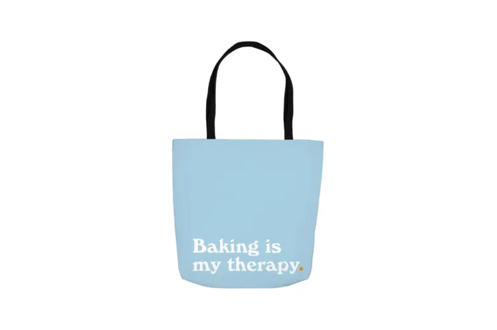 Baking Is My Therapy Tote Bag