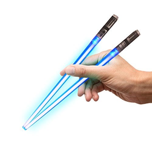 ChopSabers Lightsaber Chopsticks