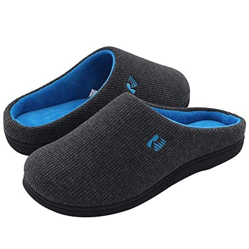 Slippers Womens Men,Memory Foam Slippers Ladies House Shoes Soft Fluffy EVA Waterproof  Slippers Outdoor Support Slippers Size 6-10 Anti-Slip Couples Winter  Slippers : Amazon.co.uk: Fashion