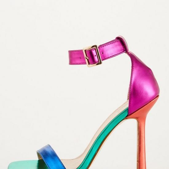 Multicolour Heeled Sandal